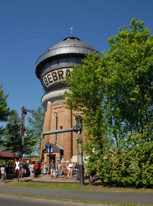 0027 BBL Alter Wasserturm Bf Bebra , heute Eisenbahn museum-326411