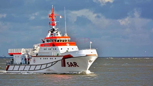 0004 BBL Seenotrettungskreuzer Herrmann Marwede bei Cuxhaven-690624