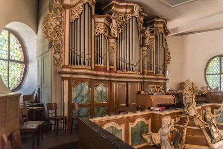 0010 BBL Wetzlar, Hospitalkirche, Heinemann Orgel, zuletzt1958 von Walcker umgebaut-479219