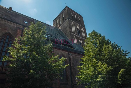 0004 BBL, Rostock, Kirche St. Nikolai, Nordansicht--729213