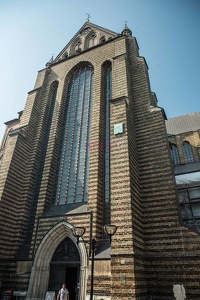 0029 BBL, Rostock St. Marien, die größte Stadtkirche in Rostock, Südeingang--735238