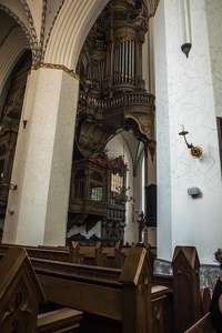 0037 BBL, Rostock St. Marien, Blick zur Orgel--733246