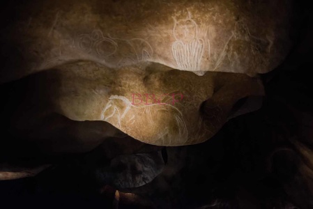 0010 BBL, Vallon Pontd´Arc,  Nachbau Chauvet-Höhle mit 20.000 Jahre alten Darstellungen von Tieren-269117