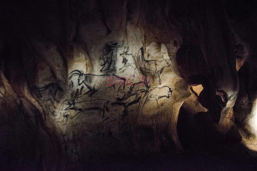 0013 BBL, Vallon Pontd´Arc,  Nachbau Chauvet-Höhle mit 20.000 Jahre alten Darstellungen von Tieren-270020.jpg