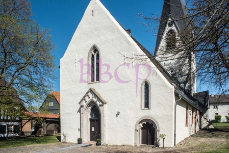012 BBL Münzenberg, Pfarrgasse, ev. Kirche-938617