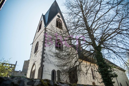 013 BBL, Münzenberg, Pfarrgasse, Ev. Kirche-937118